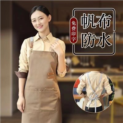 企普1018塑料制品围裙防水防油家居